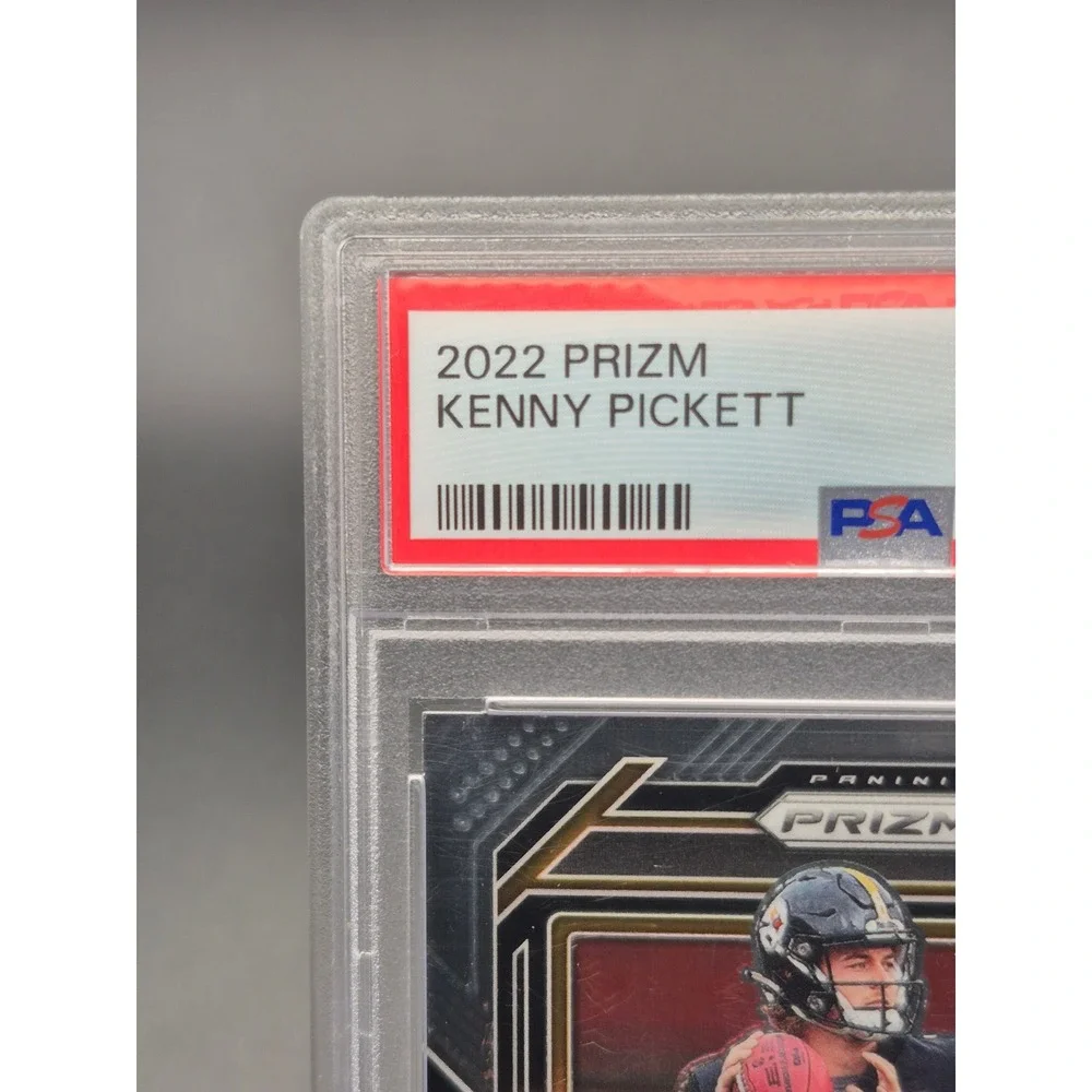 2022 Panini Prizm Kenny Pickett #301‎ Base Rookie RC PSA 10 GEM MT Steelers